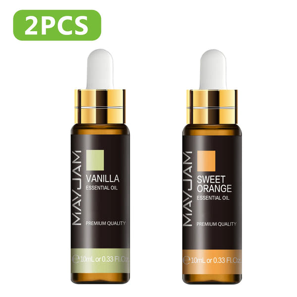 10Ml Essential Oil for Reed Diffusers Lavender Jasmine Eucalyptus Vanilla Mint Bergamot Aroma Oil for Soaps Candle Making